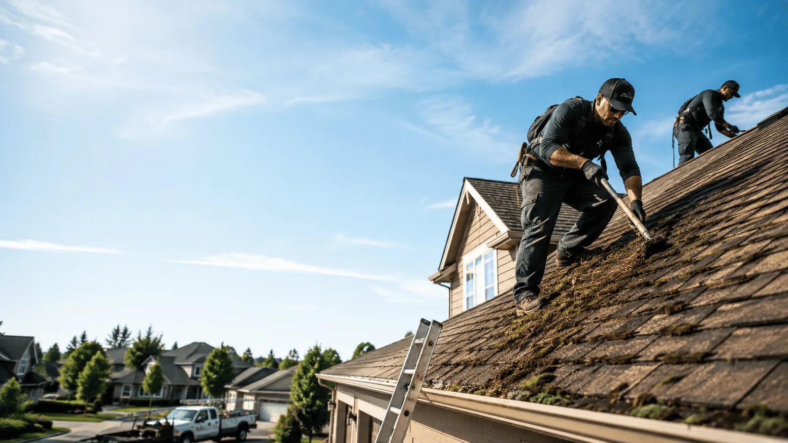 Roof Moss Removal in Whitelaw, WI near me
